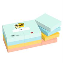 BLOCCO 100 foglietti 38x51 post-it confezione da 12 pezzi