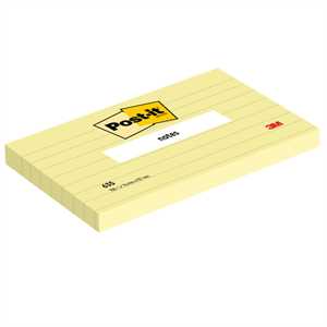 Blocco a righe 76x127 - 100 fogli Post-it®