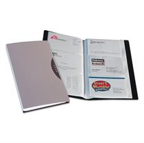Portabiglietti da visita -120 tasche -11,4x19,2cm -Col. Silver