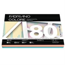 FabrianoColore - A3 - 80 gr - mix 5 colori tenui- conf.250 fogli