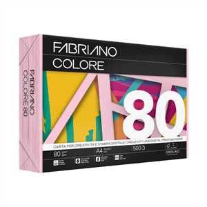 FabrianoColore -A3-80GR -Colore rosa - 250 fogli