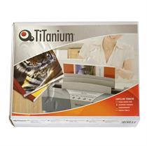 Cartelline termiche -3mm- bianco -Titanium scatola 50pz