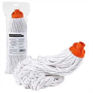 Mop Falcon - cotone - bianco a frange 300gr
