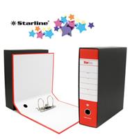 Registratore Starbox - dorso 8 cm - commerciale - rosso - Starline