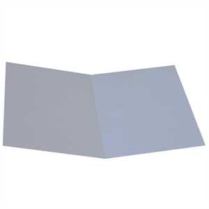 Cartelline semplici senza stampa col. grigio 145gr -25x34 conf.100pz