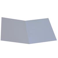 Cartelline semplici senza stampa col. grigio 145gr -25x34 conf.100pz