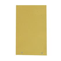 Separatori - cartoncino Manilla 200 g - 12.5X23CM col. Giallo