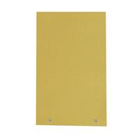 Separatori - cartoncino Manilla 200 g - 12.5X23CM col. Giallo