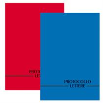 REGISTRO PROTOCOLLO LETTERE RICEVUTE-SPEDITE 21x31cm 100fg BM