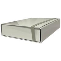 Cartella progetto - con elastico - dorso 7 cm -bianco - Starline