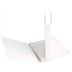 Raccoglitore 4 anelli tondi, 22X30, dorso 4 colore Bianco