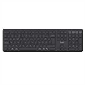 Tastiera - wireless - Nero - Trust