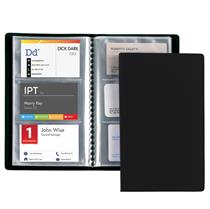 Porta biglietti da visita -20 buste con 3 tasche ciascuna 12.5x20.5